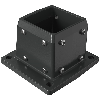 Pied, acier moulé GT 80/2 (RAL 7043) - 49.81 74 00