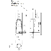 Pied support rambarde TGHF 40 - II - 13403429025