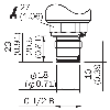 Capteur de pression 0 .. 16 bar, IO-Link PNP/NPN 4-20mA/0-10V, G 1/2B - PBS2-AB016SF2FSDQ5A0Z