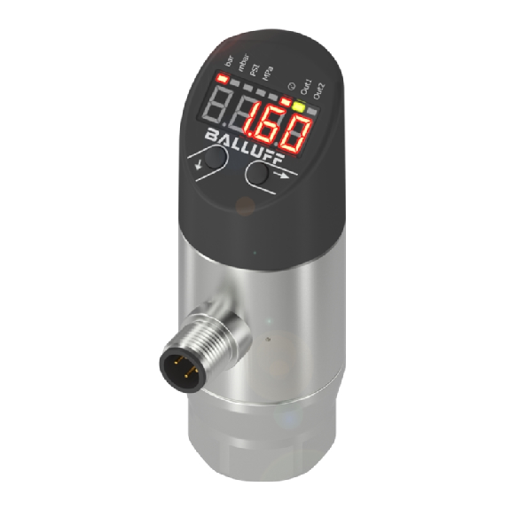 Capteur de pression 0 .. 400 bar, ANA+PNP/NPN(x2)+IO-L, G1/4 DIN 3852 - BSP B400-EV009-P00S2B-S4 (BSP00YH)-Lire la description