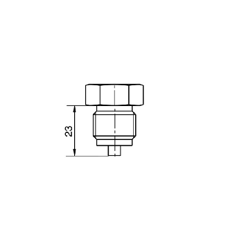 Capteur de pression relative 0 .. 250 bar, 4-20mA, G1/2 B EN 837 - PBSN-1.2.B35.R.A1.44.03.2.1-Lire la description