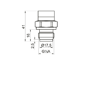 Capteur de pression -1 .. 5 bar, 4-20mA, G 1/2 A DIN 3852-E - PFMN-55.BC3R.A1153.41232.2001-Lire la description