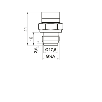 Capteur de pression -1 .. 20 bar, 4-20mA, G 1/2 A DIN 3852-E - PFMN-54.BC4R.A1153.41231.4300-Lire la description