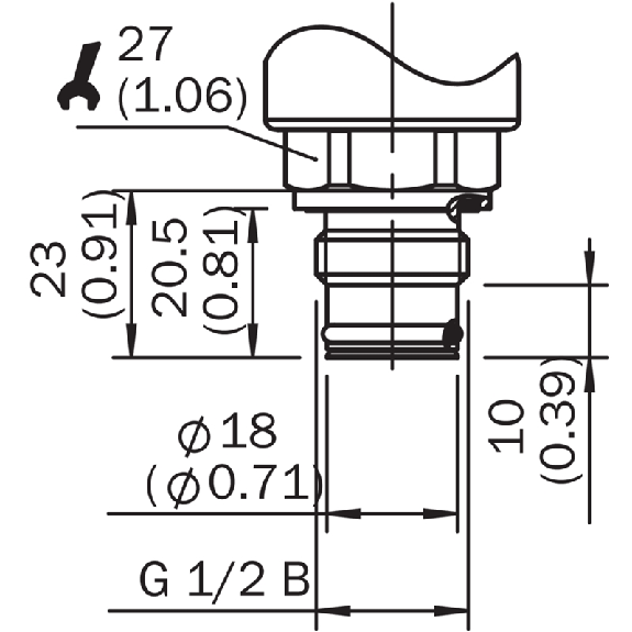 Capteur de pression -1 .. 15 bar, ANA+PNP/NPN+IO-Link G 1/2 B noyable - PBS2-CB016SF2FSDQ5A0Z Capteur de pression -1 .. 15 bar, ANA+PNP/NPN+IO-Link G 1/2 B noyable - PBS2-CB016SF2FSDQ5A0Z-Lire la description