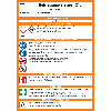 Betriebsanweisung Aceton, CLP/GHS, Kunststoff, 210x297mm, ASR A1.3, DIN EN ISO 7010