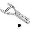 Lochzange, zum Markieren von Plaketten, Kerbform Kreis, 2mm, Maultiefe 48mm