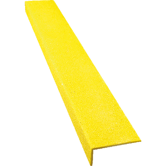 Antirutsch-Treppenprofil, R13, gelb, Spezialkunststoff, 70x800x30mm, ASR A1.5-Beschreibung lesen