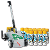 Aktions-Set Markierungsgerät SUPER Striper, Farbe Traffic extra, gelb, 36 Dosen