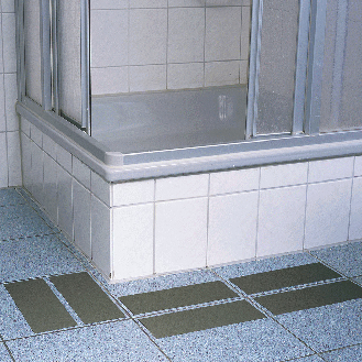 3M Safety-Walk Antirutschbelag Typ 3, für Nasszonen, grau, 50mm, 18,3m/Rolle-Beschreibung lesen