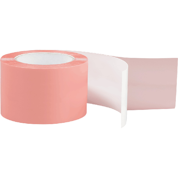 Bodenmarkierungsband, überfahrbar, weiß, PVC, 75mm, 25m/Rolle-Beschreibung lesen