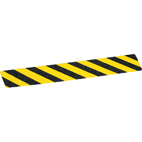 m2-Trittschutz-Warnmarkierung, R13, gelb/schwarz schraffiert, 100x1000mm, ASR A1.5 m2-Trittschutz-Warnmarkierung, R13, gelb/schwarz schraffiert, 100x1000mm, ASR A1.5-Beschreibung lesen