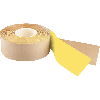 Bodenmarkierungsband outdoor, befahrbar, gelb, PVC, 75mm, 25m/Rolle