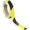 PERMALIGHT power Trittschutz-Warnmarkierung, R13, schwarz/gelb, floureszierend, 25mm, 6m/Rolle