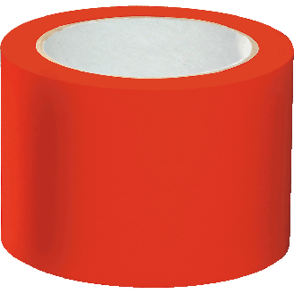 Bodenmarkierungsband Standard, rot, PVC-Folie, 50mm, 33m/Rolle-Beschreibung lesen