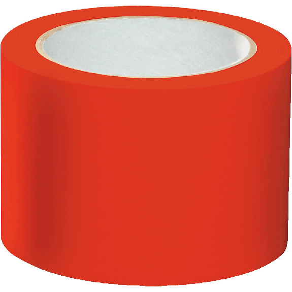 Bodenmarkierungsband Standard, rot, PVC-Folie, 50mm, 33m/Rolle-Beschreibung lesen