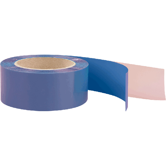 Bodenmarkierungsband, überfahrbar, verkehrsblau, PVC, 50mm, 10m/Rolle-Beschreibung lesen