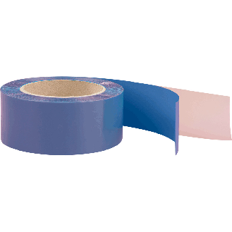 Bodenmarkierungsband, überfahrbar, verkehrsblau, PVC, 50mm, 10m/Rolle-Beschreibung lesen