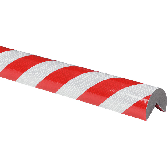 Knuffi Eckschutzprofil Reflective, Typ A+, rot/weiß reflektierend, PU-Schaum, 1m Knuffi Eckschutzprofil Reflective, Typ A+, rot/weiß reflektierend, PU-Schaum, 1m-Beschreibung lesen