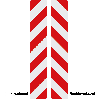 Warnmarkierungsband, mit Laminat, rot/weiß, 50mm, 16,5m, je 1 Rolle rechts/links/VE, ASR A1.3 Warnmarkierungsband, mit Laminat, rot/weiß, 50mm, 16,5m, je 1 Rolle rechts/links/VE, ASR A1.3