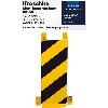 Anfahrschutzprofil, U-Form, zum Aufdübeln, gelb pulverbeschichtet, 160x400x160mm, ASR A1.3 Anfahrschutzprofil, U-Form, zum Aufdübeln, gelb pulverbeschichtet, 160x400x160mm, ASR A1.3