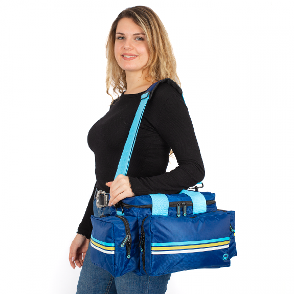 Borsa sanitaria leggera - Blu anni Ottanta-Leggi tutto
