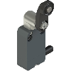Int.de position Levier rotatif plastique droit à galet Ø18 câble 3m - NF B112KA-DN3