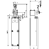 Int. de position sans fil sWave 868,3 MHz Levier rotatif D - 1282007 | RF 96 D SW868