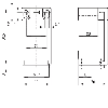 Fdc séc. Poussoir "B" 1NF+1NO Plast., 1xM20 - TS 236-11Z-M20