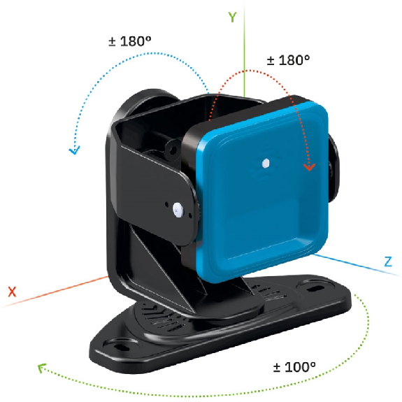 Smart Sensor 200 SERIES - 60GHz Radar MLR 9m Symmetrical FOV - 90305010 (S201A-MLR)-Lire la description