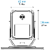 Smart Sensor 200 SERIES - 60GHz Radar 9m Vertical FOV 12° - 90306111 (S203A-WL)