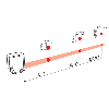 Laser de mesure Point PNP/NPN P=16-120mm 0-10V/0-5V IO-Link M08 4P - OM20-P0120.HH.YUN