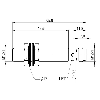 DPI M12 ANA 0-10V P0,2-3,5mm noyé 65(49,5mm) Laiton 15-30Vdc / M12 4P - BAW M12MI-UAC35C-S04G (BAW004C)