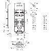 Répartiteur 8xM12 5p PNP LED; Câble M23 19p - SBL-08D12-SE Répartiteur 8xM12 5p PNP LED; Câble M23 19p - SBL-08D12-SE