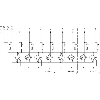 Répartiteur 6xM12 4p LED PNP; M23 12p - 27764 | MVB6-V