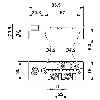 Répartiteur 4xM08A Fem 3p PNP; M12 - SACB- 4/3-L-M12-M8 HD