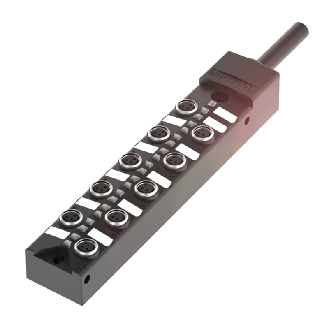 Répartiteur 10xM8 Fem 3p; Câble PUR Noir Cpc 15m - BPI AM3030-5K-B0-KPXC0-150 (BPI00FK)-Lire la description