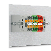 Bloc distributeur, 450V, 24A, Push-in, 6x 0,14-4mm², noir/jaune - PTFIX 6X2,5-FE