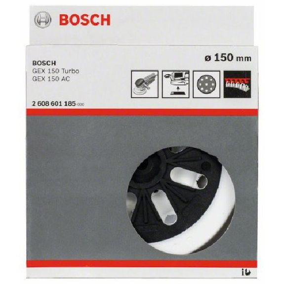 Schleifteller mittelhart, 150 mm, für GEX 125-150 AVE, GEX 150-Beschreibung lesen