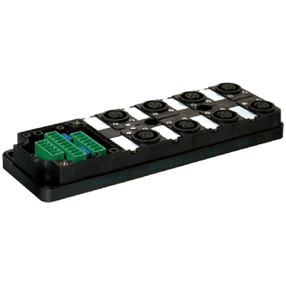 Répartiteur 8xM12 5p NPN LED, sans capot - 276565 | MVA8-U-YH-NP Répartiteur 8xM12 5p NPN LED, sans capot - 276565 | MVA8-U-YH-NP-Lire la description