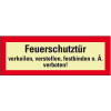 PERMALIGHT power langnachleuchtend Feuerwehrschild Feuerschutztür verkeilen.., Kunststoff, 210x74mm PERMALIGHT power langnachleuchtend Feuerwehrschild Feuerschutztür verkeilen.., Kunststoff, 210x74mm