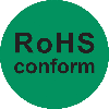 RoHS-Kennzeichen RoHS konform, selbstklebende Folie, Ø 16mm, 10/Bogen RoHS-Kennzeichen RoHS konform, selbstklebende Folie, Ø 16mm, 10/Bogen