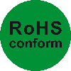 RoHS-Kennzeichen RoHS konform, selbstklebende Folie, Ø 16mm, 10/Bogen RoHS-Kennzeichen RoHS konform, selbstklebende Folie, Ø 16mm, 10/Bogen