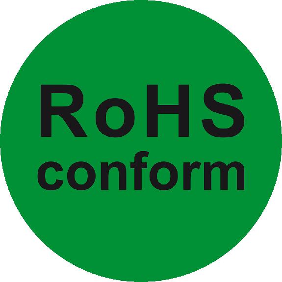 RoHS-Kennzeichen RoHS konform, selbstklebende Folie, Ø 16mm, 10/Bogen RoHS-Kennzeichen RoHS konform, selbstklebende Folie, Ø 16mm, 10/Bogen-Beschreibung lesen
