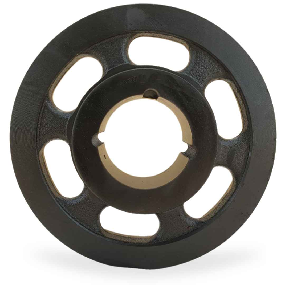 Poleas Poleas trapezoidales con cubo desmontable PFB50800M Polea trapezoidal de hierro fundido tipo SPB / B con cubo desmontable serie 4040 con 5 ranuras, diámetro de paso 800 mm-Leer más