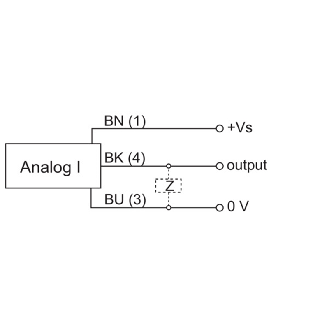 DPI M08 ANA 0-10mA P0-2mm noyé 46(34)mm Inox 12-36Vdc / M08 3P - IR08.D02S-F46.IA1Z.7SL (IR08.D02S-11191029)-Lire la description