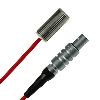 DPC HT M12 (AMPLI) P10mm noyé Inox +250°C / Connect.+C2m FEP - KXS-250-M12/25-X-M12-PEEK/VAb-250C-X02/Y95-E