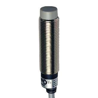 DPI M12 NPN NO P8mm non noyé 49,8(34,5)mm Laiton 10-30Vdc C2m PVC - AM1/AN-4A-Lire la description