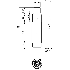 DPI M18 PNP/NPN NO+NF P8mm non noyé 72(45)mm Laiton M12 4P - PK3/00-2H