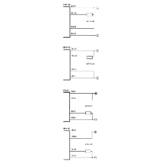 DPI M18 PNP/NPN NO+NF P8mm non noyé 72(45)mm Laiton M12 4P - PK3/00-2H-Lire la description