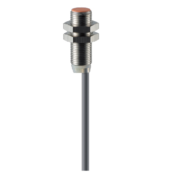 DPI M12 PNP NF P2mm noyé 31,5mm Laiton 10-30Vdc / Câble 2m PVC - IFL 2-12M-01P-Lire la description